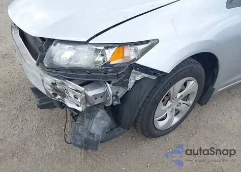 2015 Honda Civic Lx из США, поврежденный, VIN 19XFB2F5XFE273689